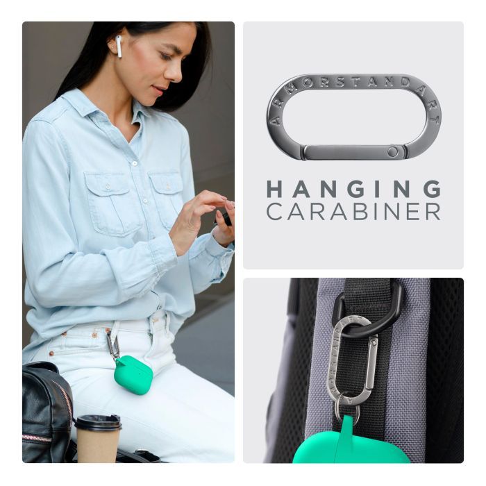 Чехол для наушников Armorstandart Hang Case For Apple AirPods Pro 3 Scarlet (ARM88283) изображение 6