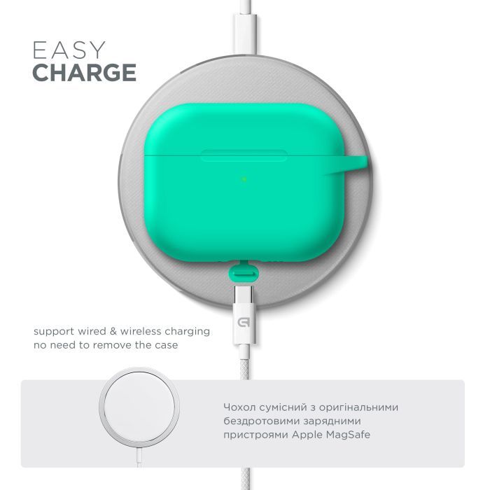 Чехол для наушников Armorstandart Hang Case For Apple AirPods Pro 3 Scarlet (ARM88283) изображение 7