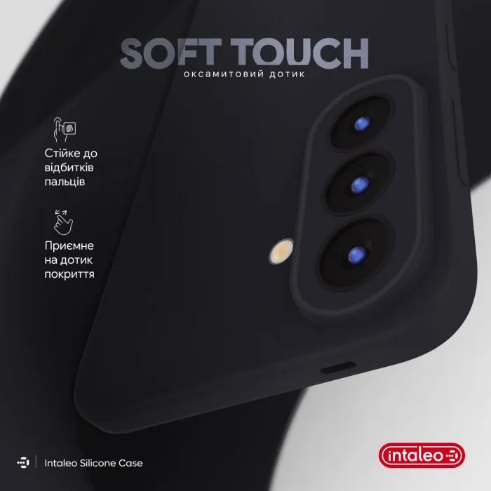 Чохол до мобільного телефона Intaleo Silicone Samsung Galaxy S26 Plus Black (1283126635014) зображення 2
