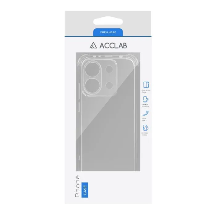 Чохол до мобільного телефона ACCLAB TPU ShockProof Poco X6 Transparent (1283126611049) зображення 2