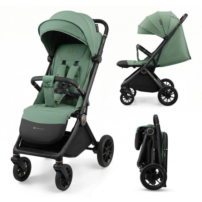 Коляска Kinderkraft Dave Venezian Black (KSDAVE00BLK0000) (5902533930920)