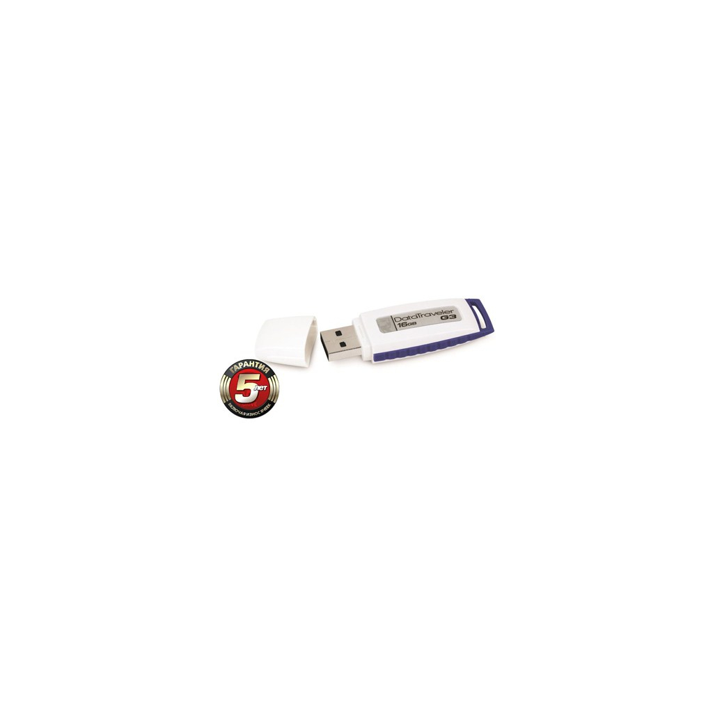 USB флеш накопичувач Kingston 16Gb DataTraveler Generation 3 (DTIG3/16GB) зображення 2