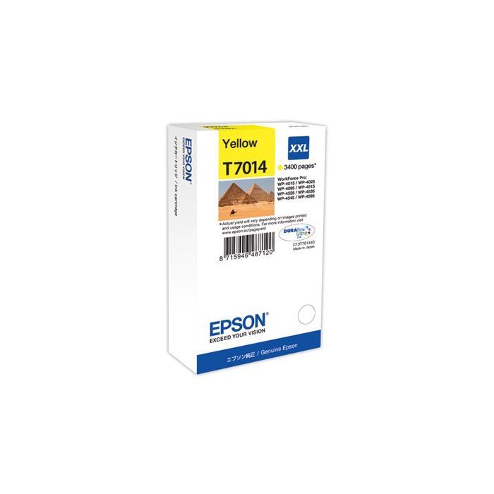 Картридж Epson WP 4000/ 4500 XXL yellow 3.4k (C13T70144010)