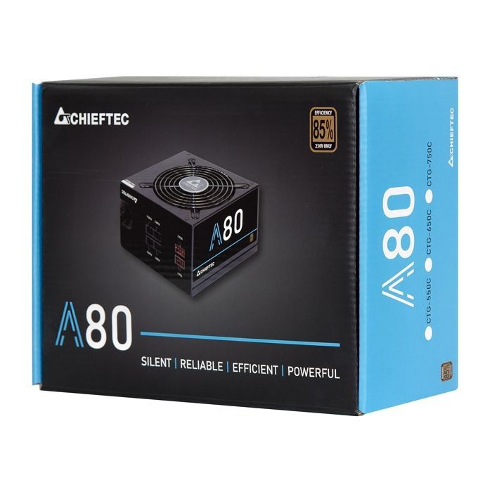 Блок питания Chieftec 750W (CTG-750C) изображение 2