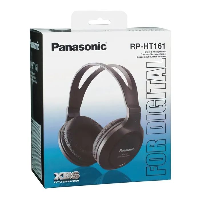 Наушники Panasonic RP-HT161E-K изображение 8