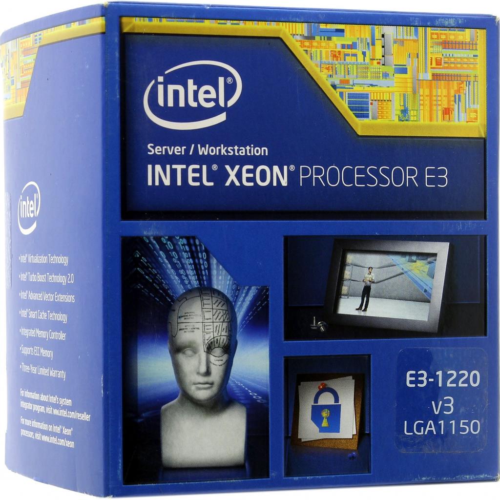 Процесор серверний INTEL Xeon E3-1220 V3 (BX80646E31220V3)