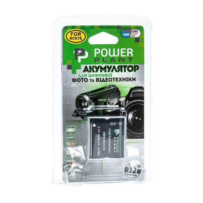 Акумулятор до фото/відео PowerPlant Panasonic DMW-BCK7E (DV00DV1301) зображення 3