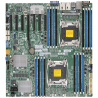 Серверная материнская плата Supermicro X10DRH-C-O