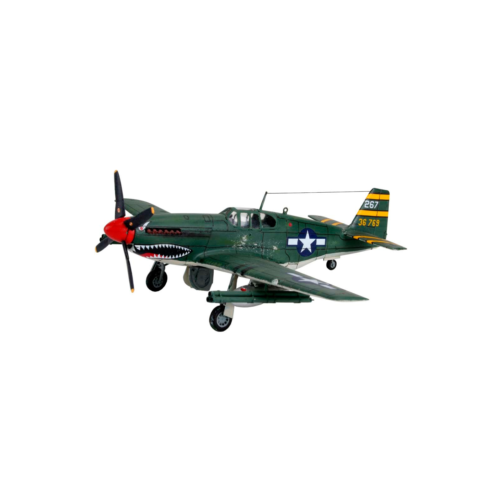 Сборная модель Revell Истребитель P-51 B Mustang 1:72 (4182) изображение 2