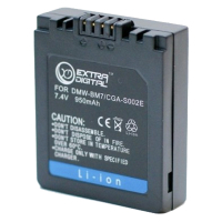 Аккумулятор к фото/видео Extradigital Panasonic CGA-S002, DMW-BM7 (BDP2551) изображение 2