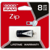 USB флеш накопитель Goodram 8GB Zip Black USB 2.0 (PD8GH2GRZIKR9) изображение 6