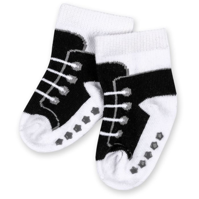 Шкарпетки дитячі Luvable Friends 3 пари неслизькі, для дівчаток (23117.0-6 F) зображення 3