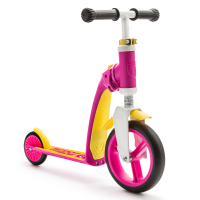 Самокат Scoot&Ride Highwaybaby розово-желтый (SR-216271-PINK-YELLOW) изображение 2