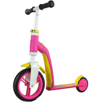 Самокат Scoot&Ride Highwaybaby розово-желтый (SR-216271-PINK-YELLOW) изображение 5