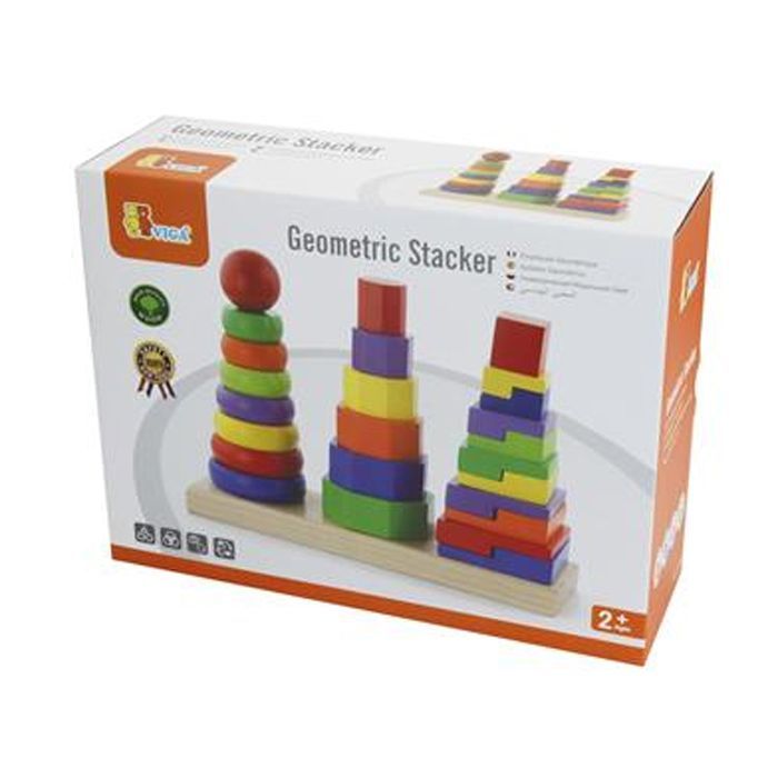 Розвиваюча іграшка Viga Toys Пирамидка (50567) зображення 3