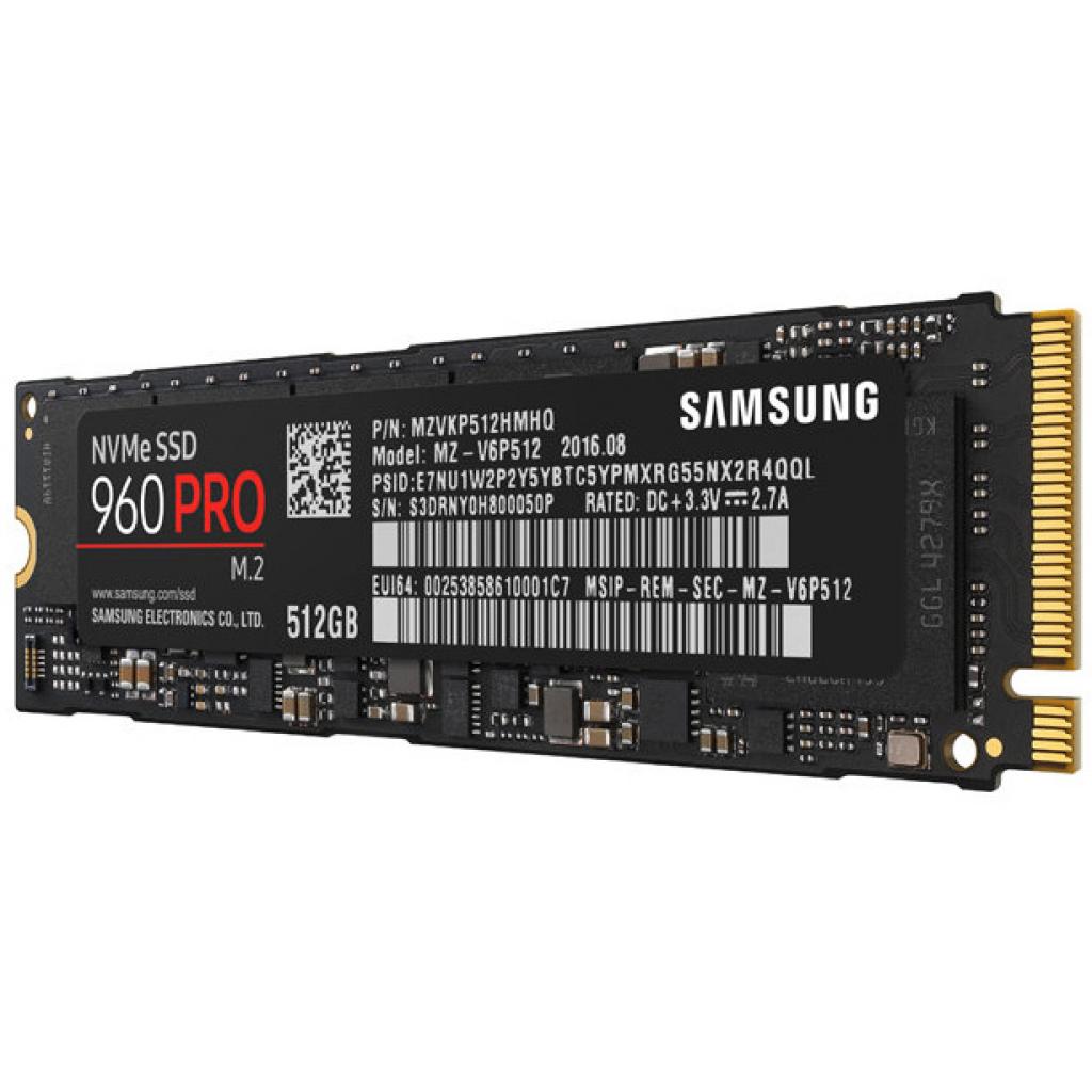 Накопитель SSD M.2 2280 512GB Samsung (MZ-V6P512BW) изображение 3