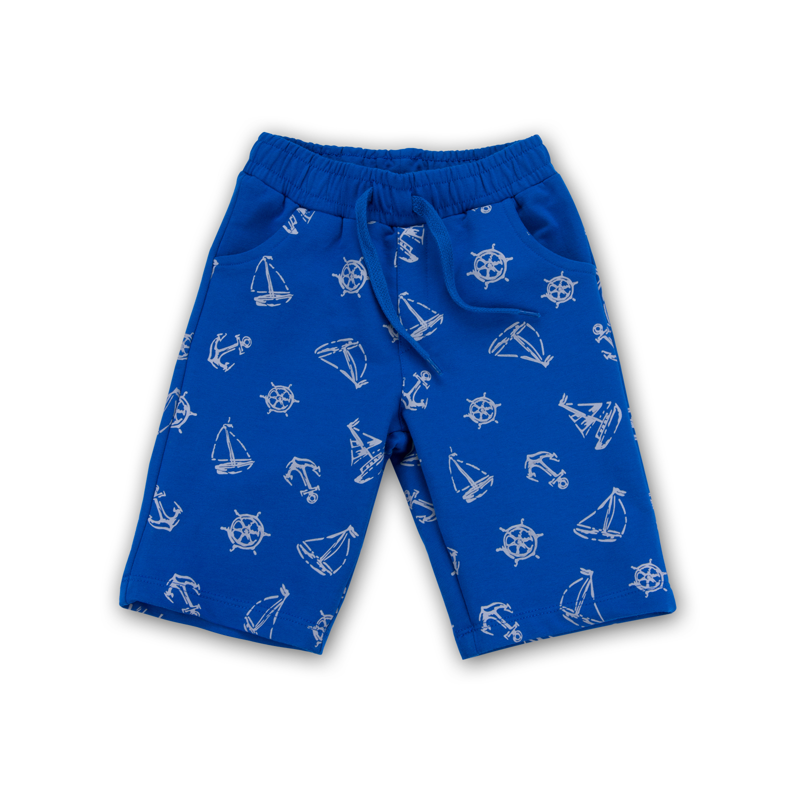 Набор детской одежды E&H с корабликами "I'm the captain" (8306-116B-blue) изображение 3