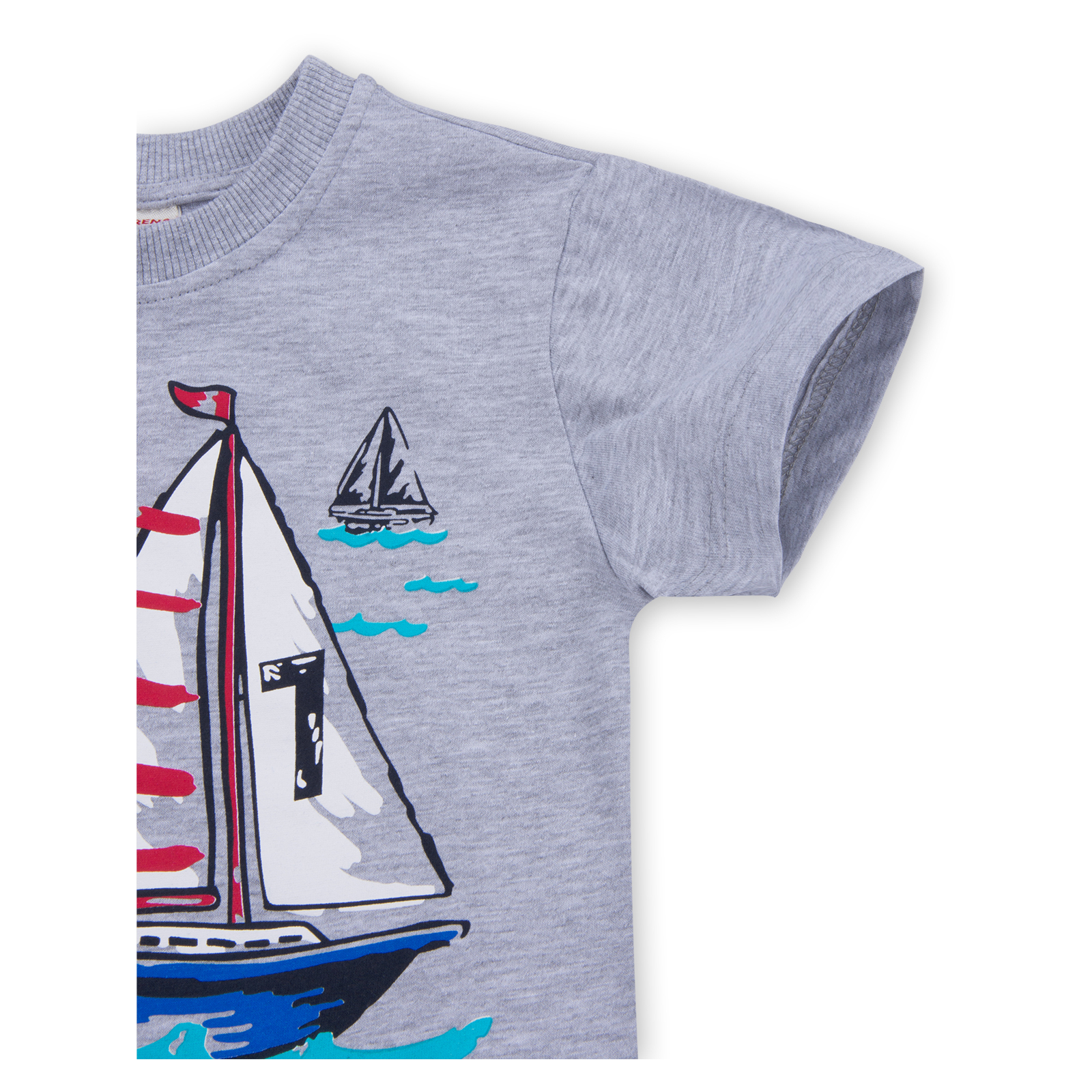 Набор детской одежды E&H с корабликами "I'm the captain" (8306-116B-gray) изображение 6