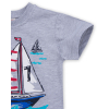Набір дитячого одягу E&H з корабликами "I'm the captain" (8306-92B-gray) зображення 6