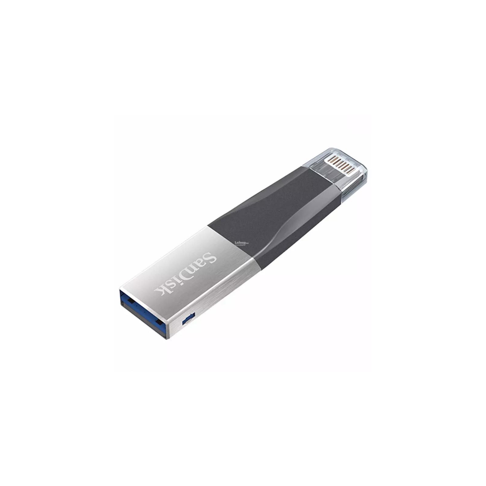 USB флеш накопитель SanDisk 128GB iXpand Mini USB 3.0/Lightning (SDIX40N-128G-GN6NE) изображение 3