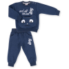 Набор детской одежды Breeze с котиком на кармане (9701-92B-blue)