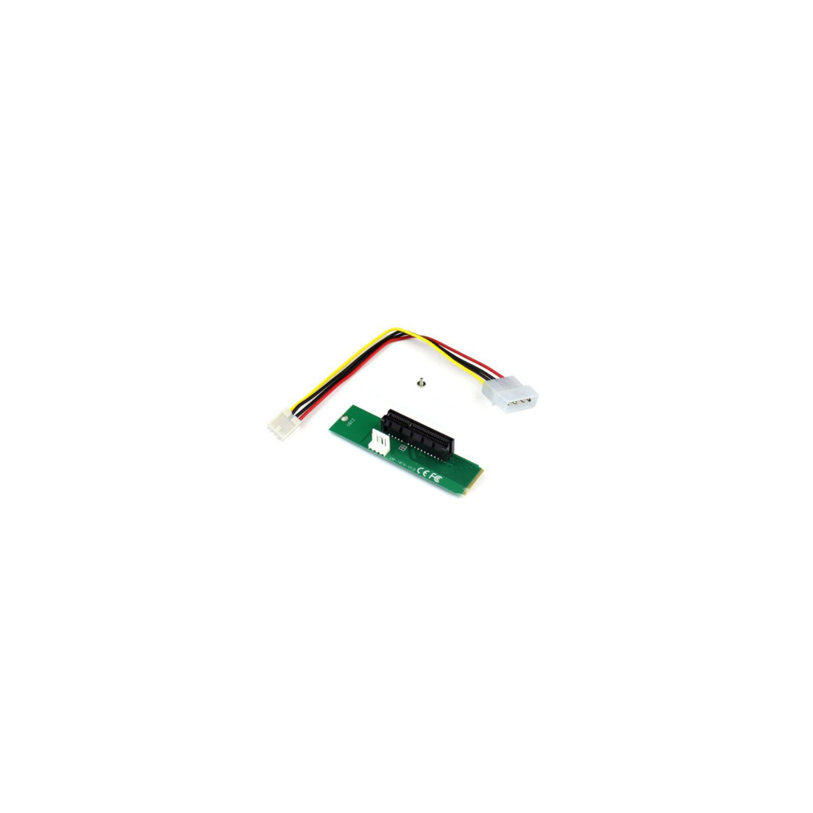 Райзер PCI-E 4x Female to NGFF M.2 M Key Male, Power Cable 4 Pin to Dynamode (RX-riser-M.2-PCI-E 4x) изображение 3