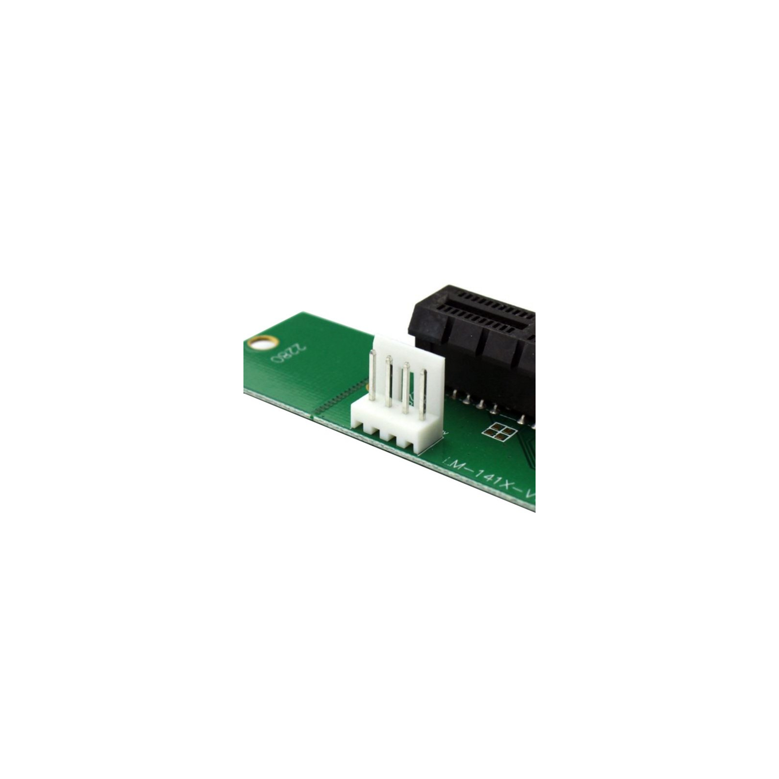 Райзер PCI-E 4x Female to NGFF M.2 M Key Male, Power Cable 4 Pin to Dynamode (RX-riser-M.2-PCI-E 4x) изображение 4