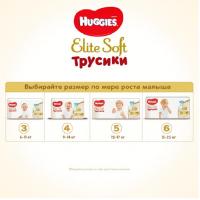 Подгузники Huggies Elite Soft Pants M размер 3 (6-11 кг) Mega 54 шт (5029053546995) изображение 8