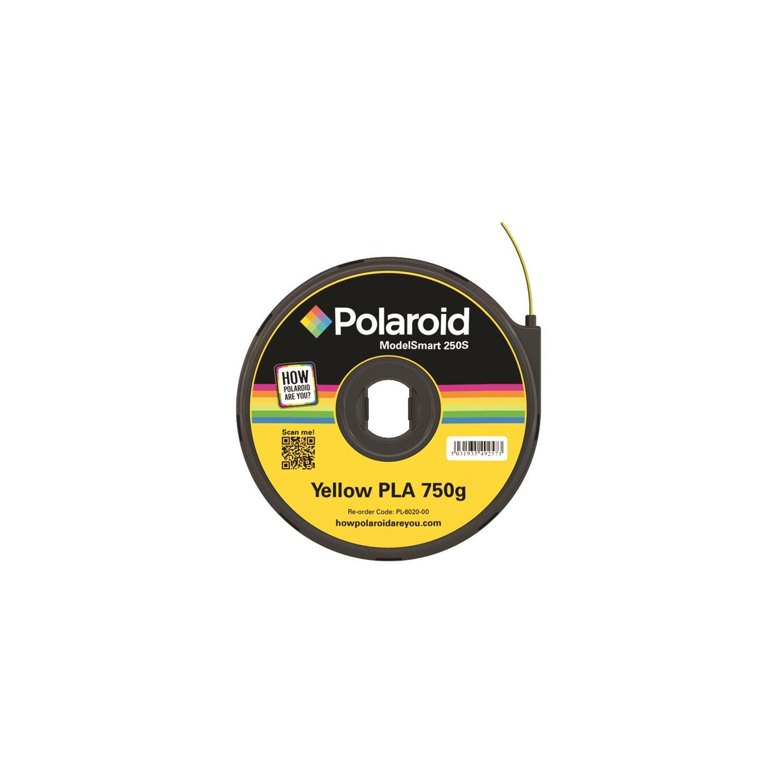 Пластик для 3D-принтера Polaroid PLA 1.75мм/0.75кг ModelSmart 250s, yellow (3D-FL-PL-6020-00)