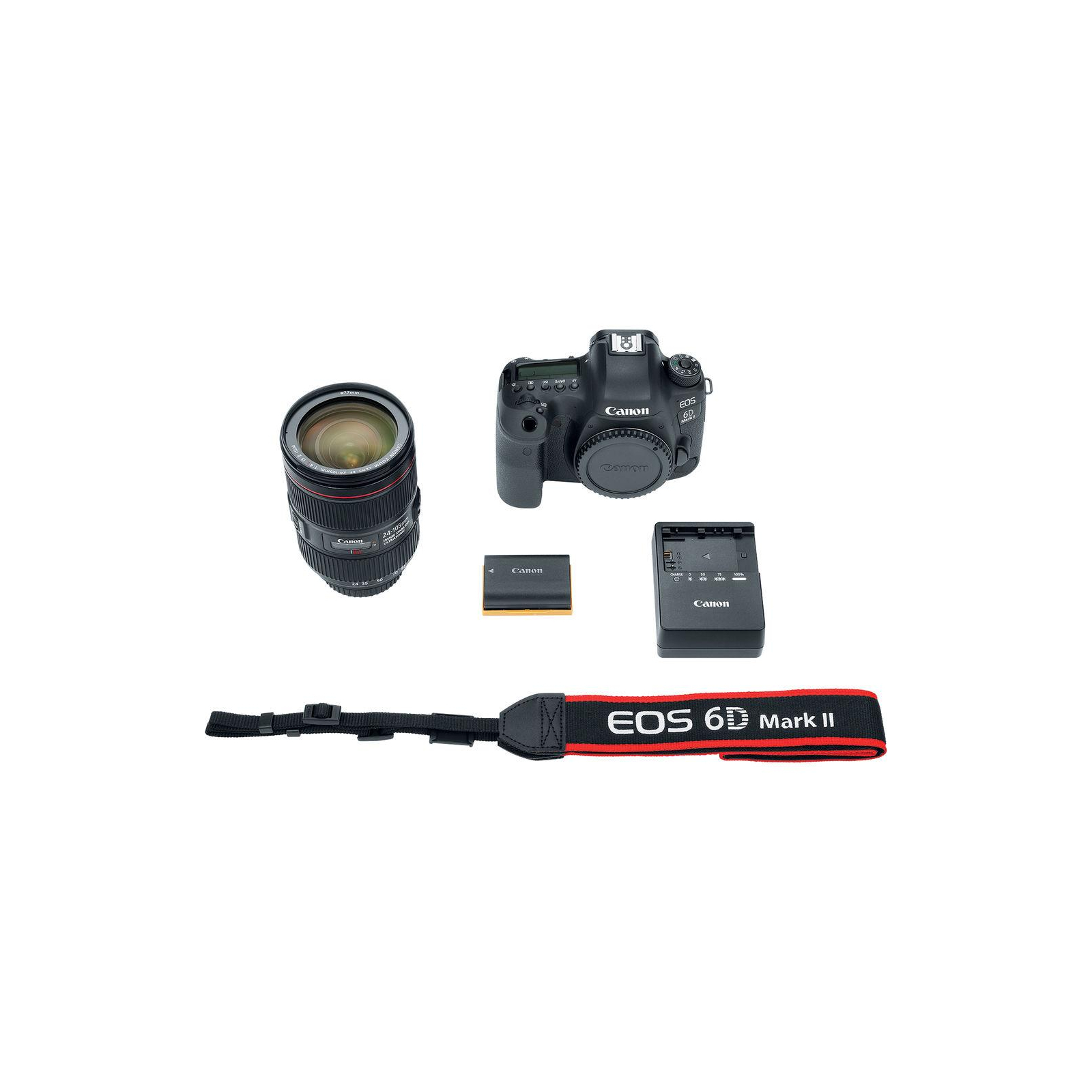 Цифровий фотоапарат Canon EOS 6D MKII 24-105 IS STM kit (1897C030) зображення 12