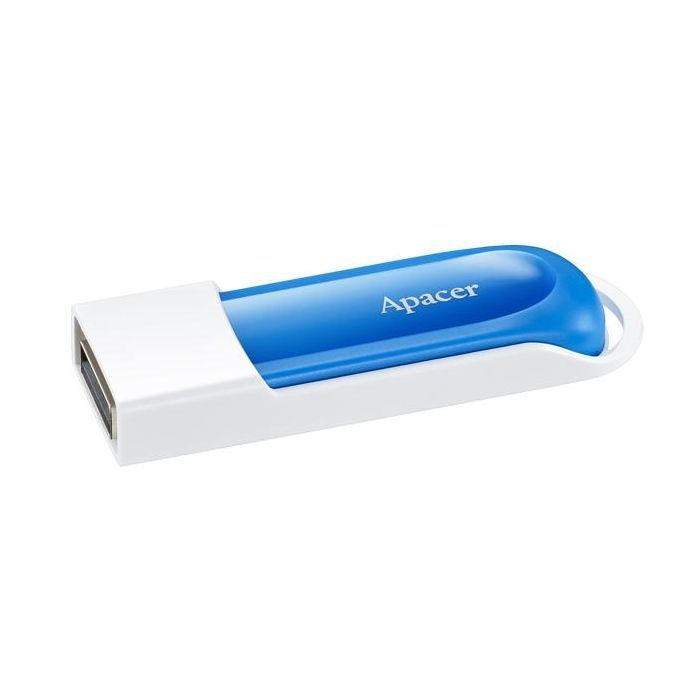 USB флеш накопичувач Apacer 64GB AH23A White USB 2.0 (AP64GAH23AW-1) зображення 2