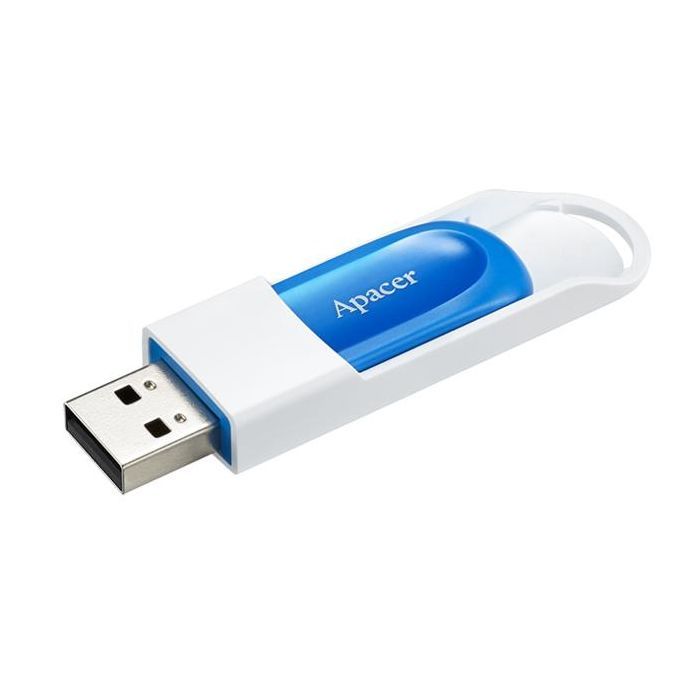 USB флеш накопичувач Apacer 64GB AH23A White USB 2.0 (AP64GAH23AW-1) зображення 3