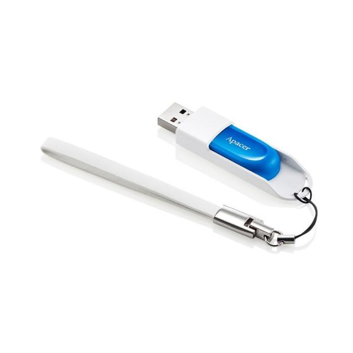 USB флеш накопичувач Apacer 64GB AH23A White USB 2.0 (AP64GAH23AW-1) зображення 5