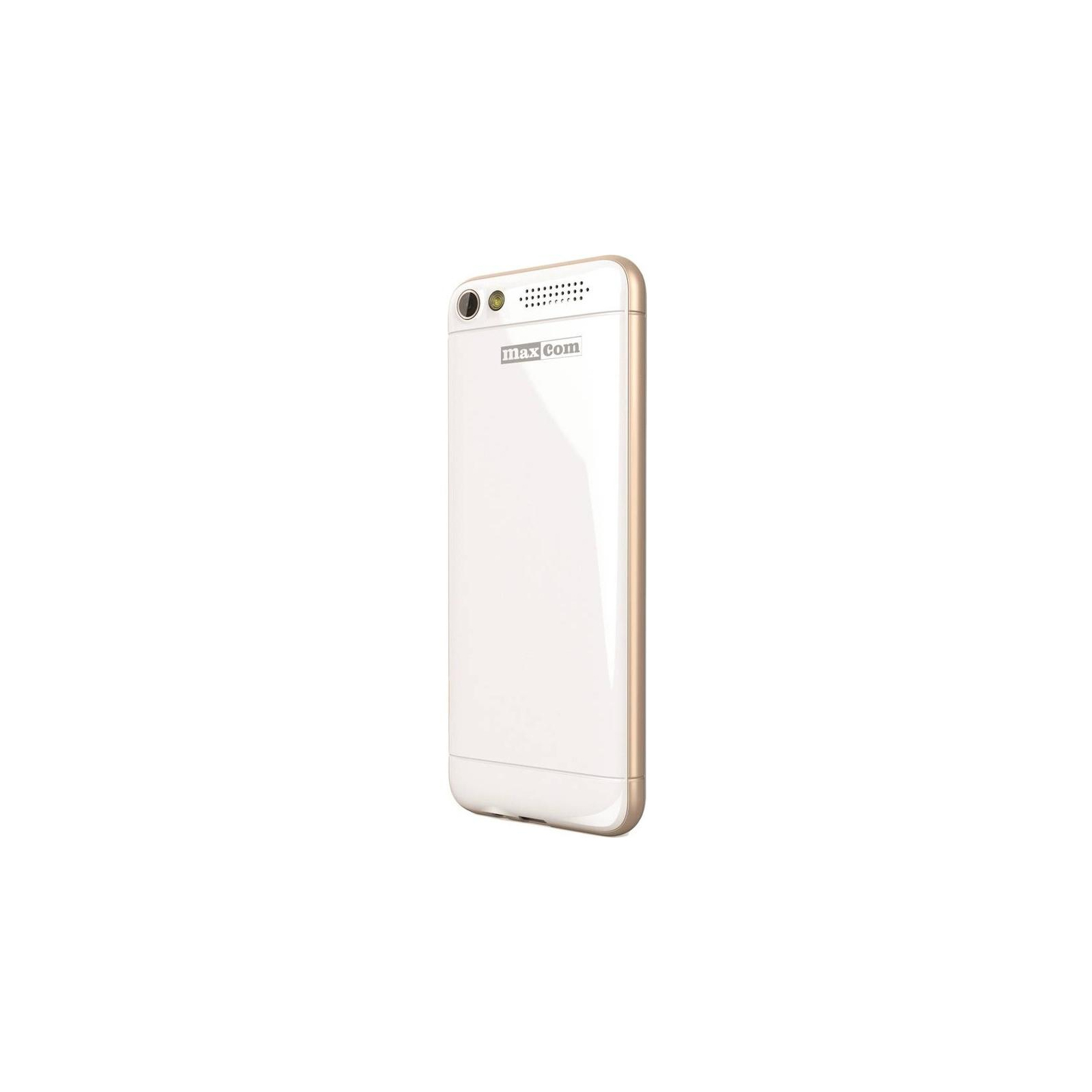 Мобільний телефон Maxcom MM136 White-Gold (5908235973500) зображення 2