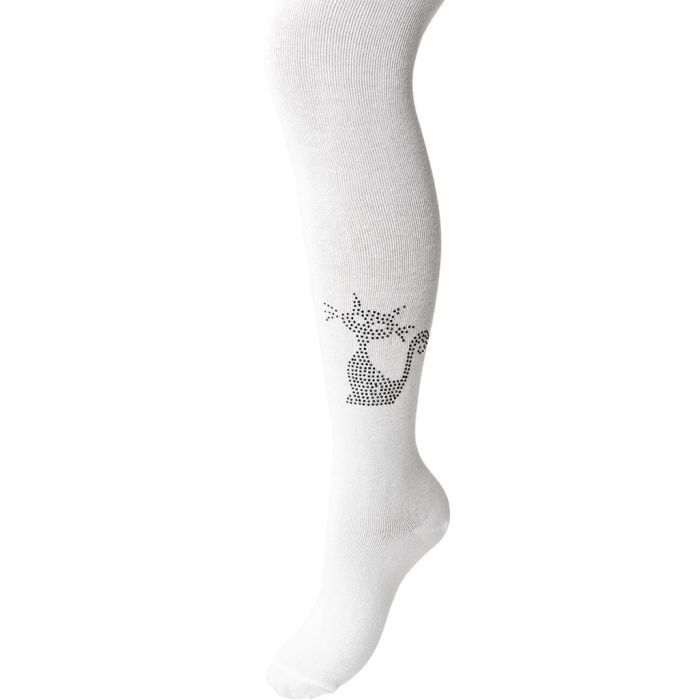 Колготки детские BNM с котиком (M0C0302-1121-3G-white)
