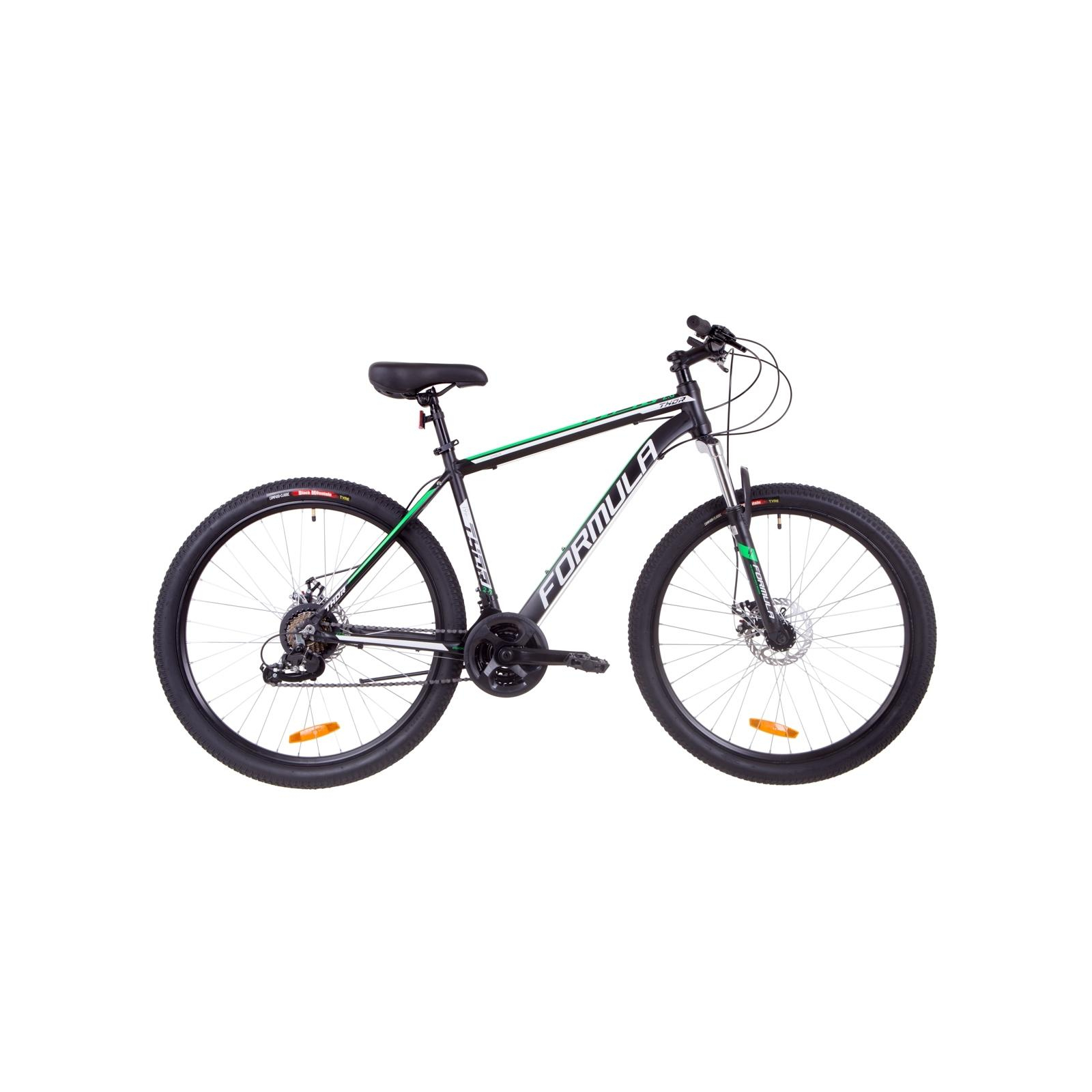 Велосипед Formula 27.5" THOR 2.0 AM DD рама-19" Al 2019 черно-зеленый (OPS-FR-27.5-016)