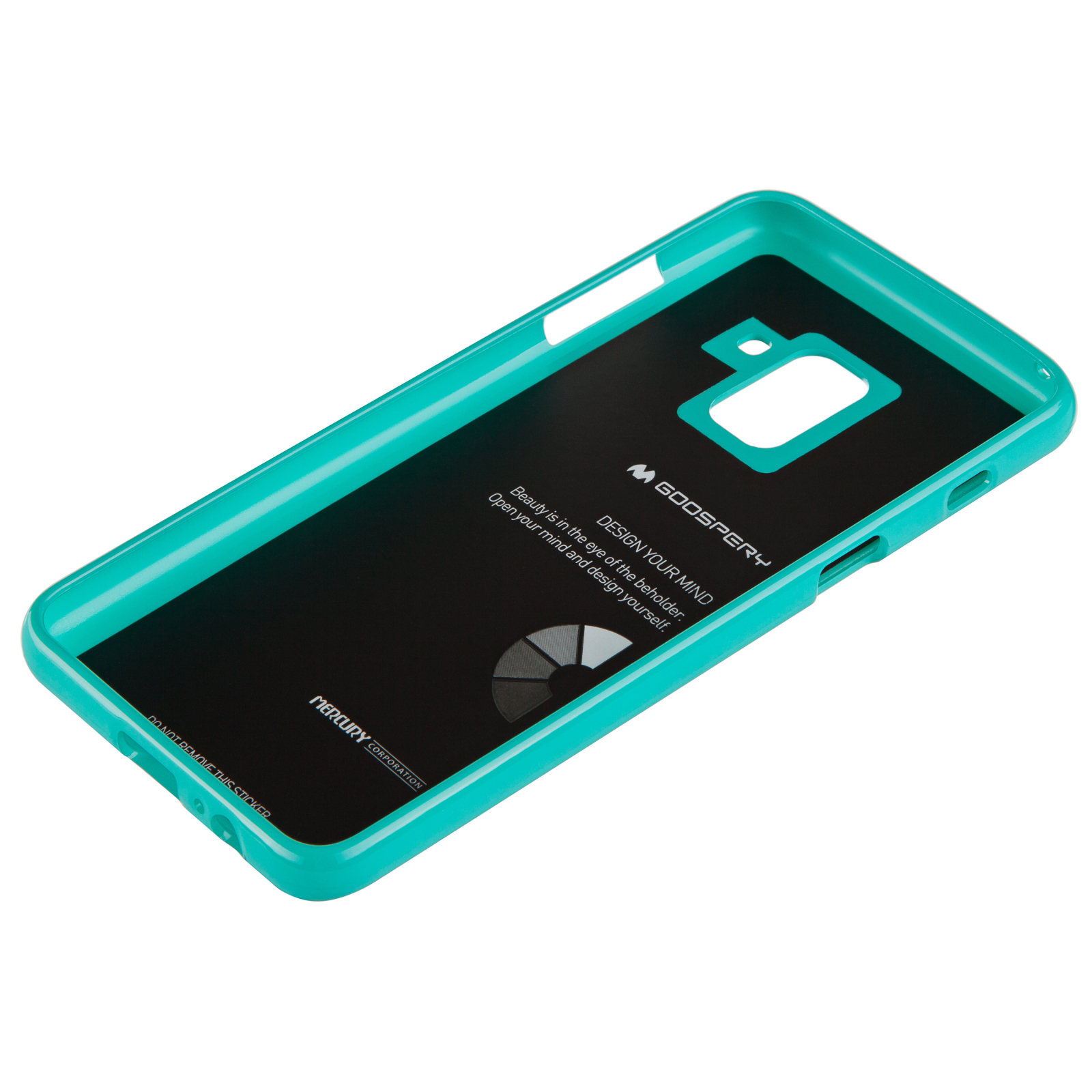 Чохол до мобільного телефона Goospery Jelly Case Samsung Galaxy A8 A530 Mint (8809550384187) зображення 2