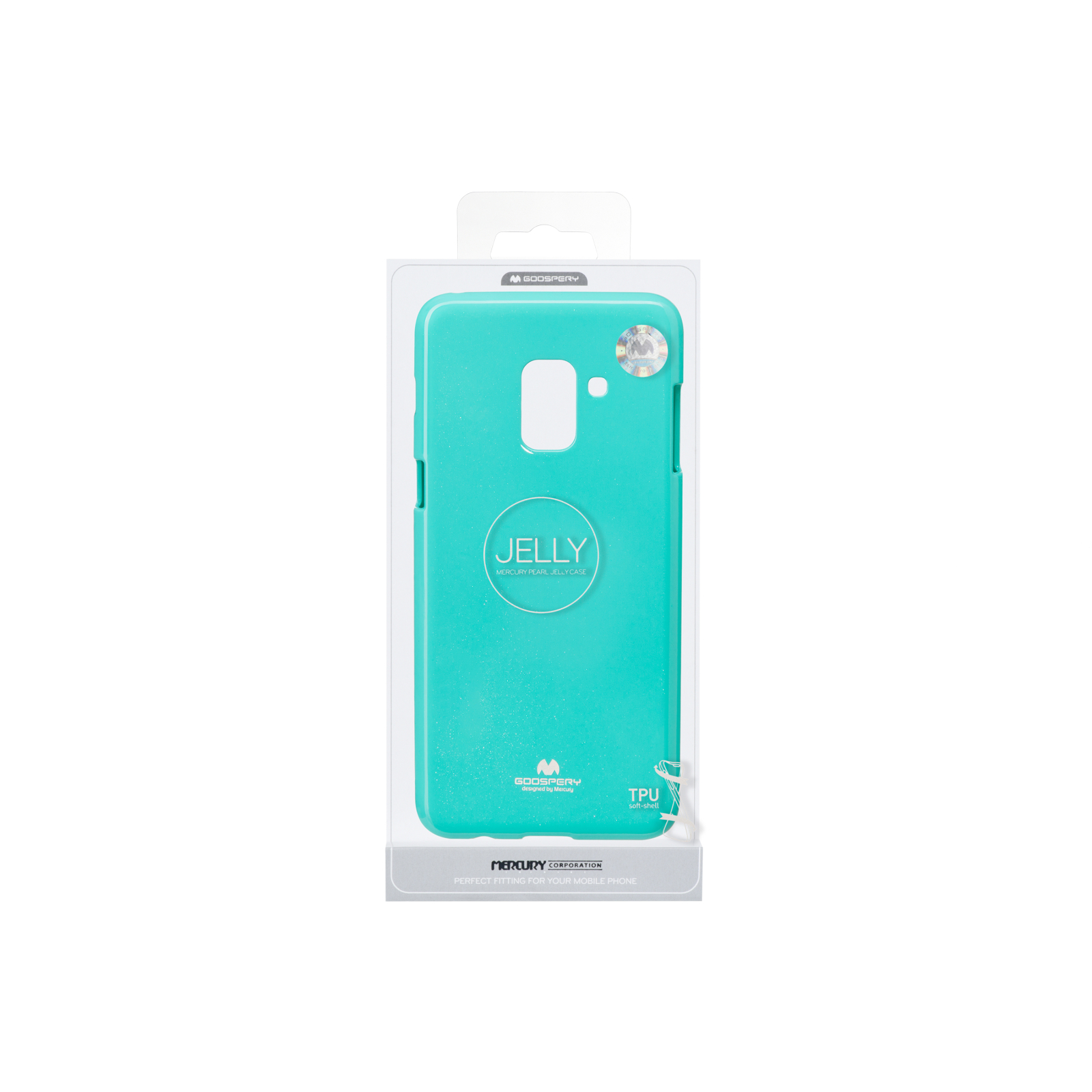 Чохол до мобільного телефона Goospery Jelly Case Samsung Galaxy A8 A530 Mint (8809550384187) зображення 3