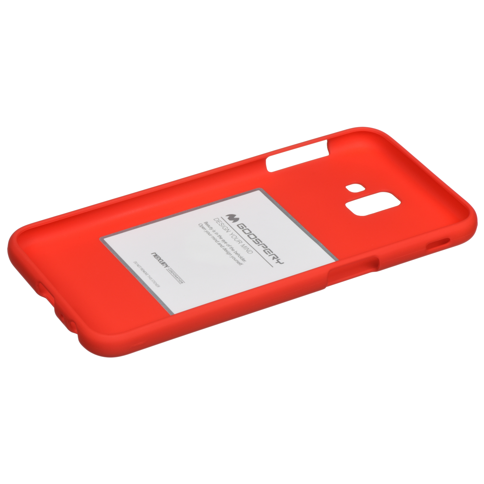 Чехол для мобильного телефона Goospery Samsung Galaxy J6 Plus (J610F) SF Jelly Red (8809621301136) изображение 2