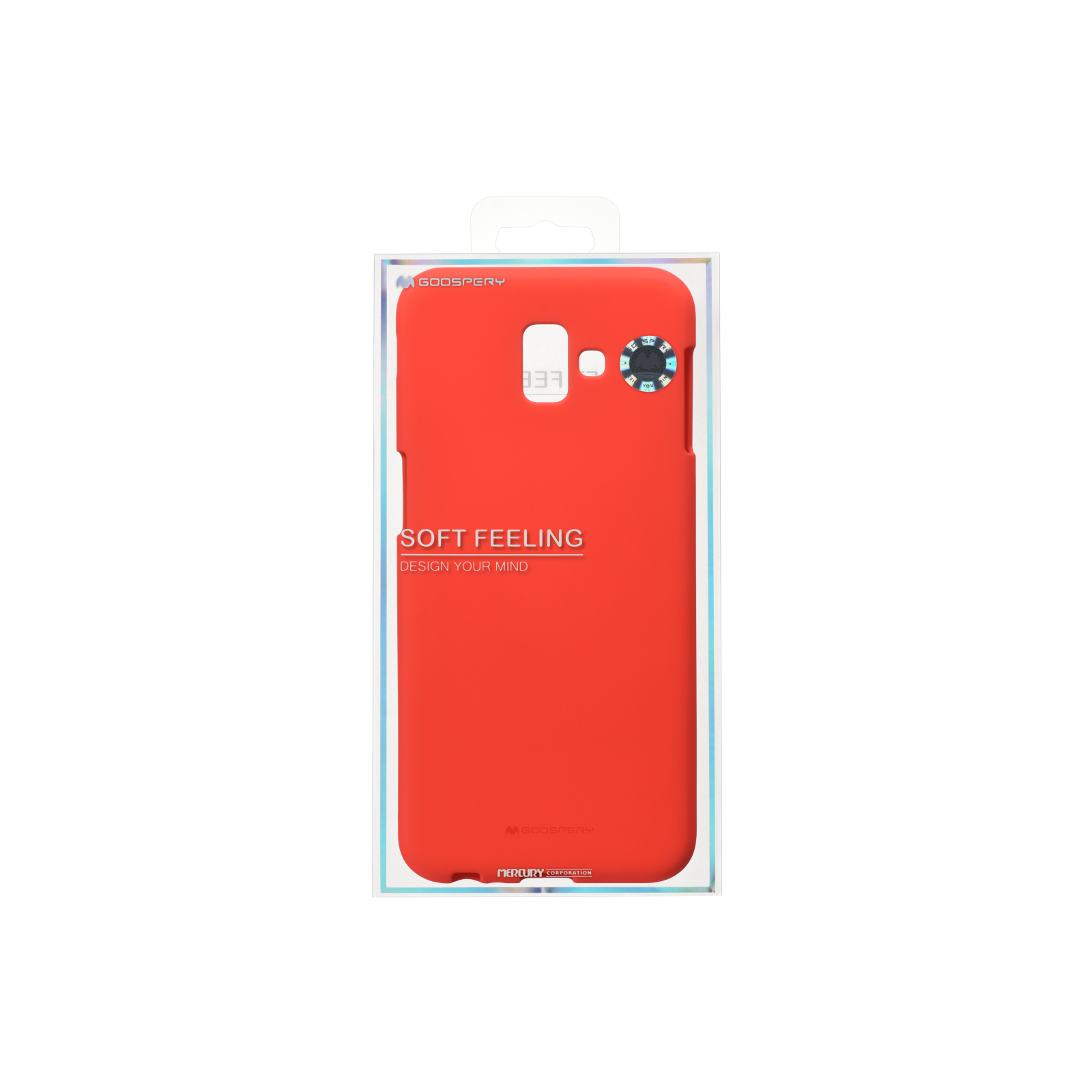 Чехол для мобильного телефона Goospery Samsung Galaxy J6 Plus (J610F) SF Jelly Red (8809621301136) изображение 3
