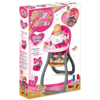 Игровой набор Smoby Baby Nurse Стульчик для кормления куклы (220310) изображение 4