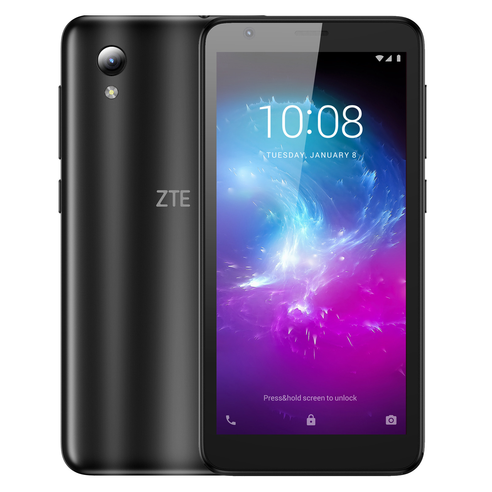 Мобільний телефон ZTE Blade L8 1/16Gb Black зображення 11