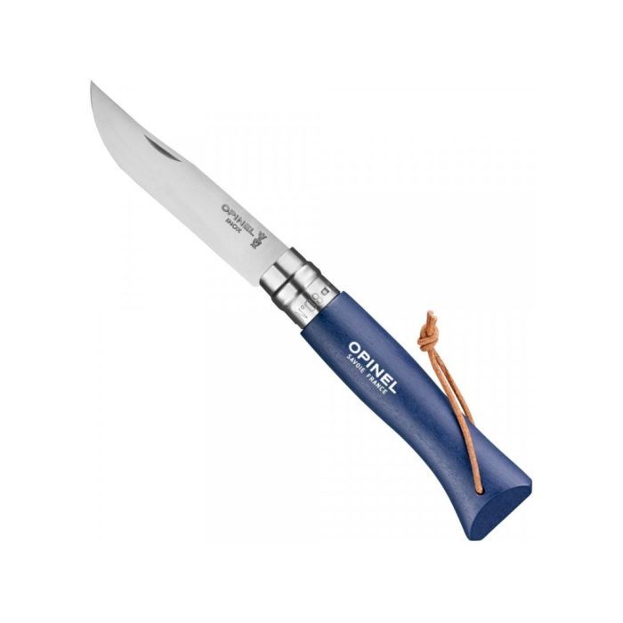 Нож Opinel №8 Inox VRI Trekking темно-синий, без упаковки (002212) изображение 2