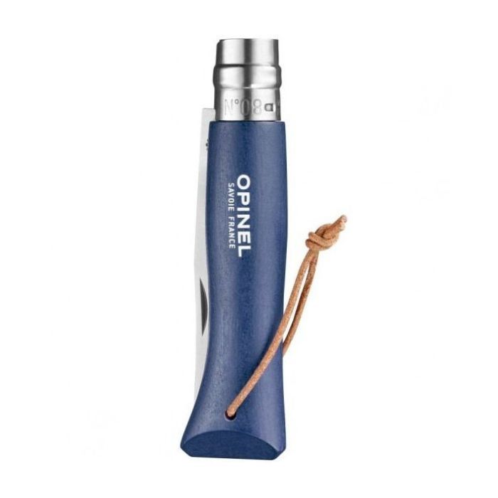Нож Opinel №8 Inox VRI Trekking темно-синий, без упаковки (002212) изображение 3