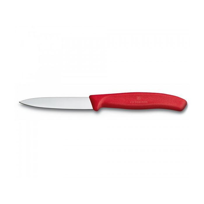 Набор ножей Victorinox SwissClassic из 3 предметов Красный с овощечисткой (6.7111.31) изображение 2