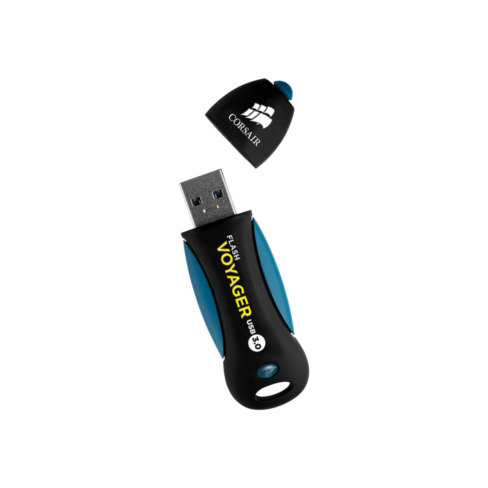 USB флеш накопичувач Corsair 256GB Voyager USB 3.0 (CMFVYGT3C-256GB) зображення 3