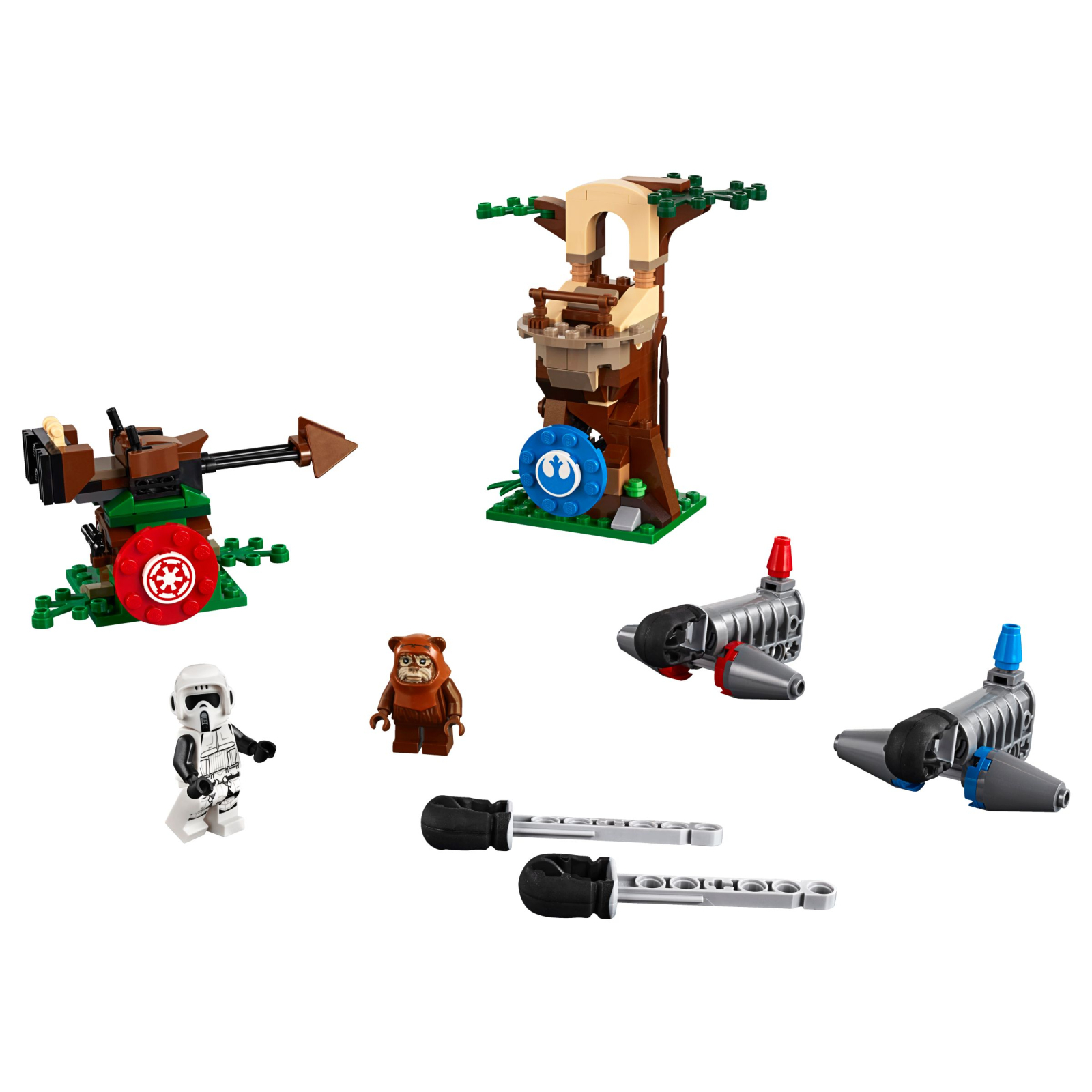 Конструктор LEGO Star Wars Напад на планету Ендор 193 дет (75238) зображення 2