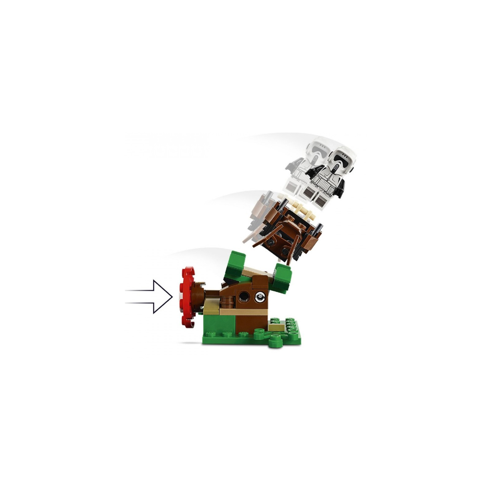 Конструктор LEGO Star Wars Напад на планету Ендор 193 дет (75238) зображення 5