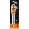 Ключ Neo Tools ключів шестигранних, 1.5-10 мм, 9 шт. (09-515) зображення 2
