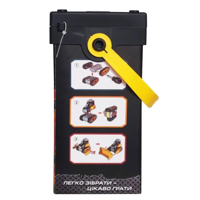 Конструктор Microlab Toys Будівельна техніка - Бульдозер (MT8904) зображення 4
